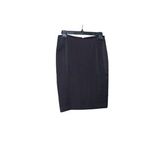 H And M Black Pencil Skirt Size 6